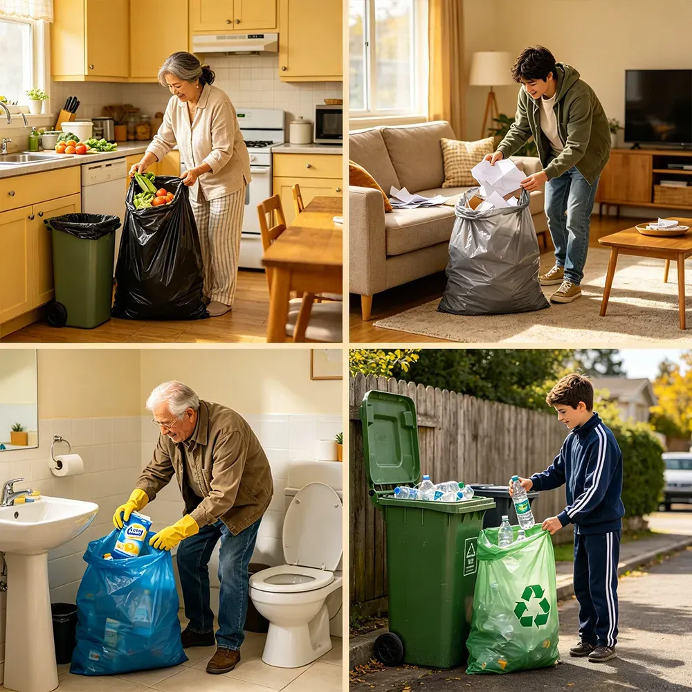 Plastic Garbage Bag Manufacturing